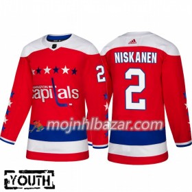 Dresovi Washington Capitals Matt Niskanen 2 Adidas 2018-2019 Alternate Authentic - Dječji